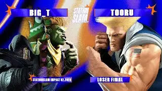 STATIONSLAM IMPACT 02.2026 - TOP 8 - BiG_T (Blanka, M.Bison) Vs. Osu (Guile) - Loser Final - SF6