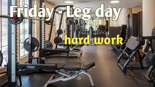 Friday - Leg day Exercise|| hard work gym|| #flying beast