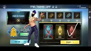 How to complete training camp event fastly 🤔 | Free fire. #freefire
