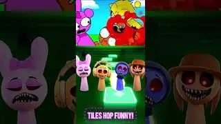 Sprunki X Coffin dance remix | Tiles Hop #shorts #youtubeshorts #shortsfeed