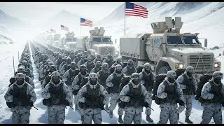 US Military Alert 🚨 50,000 Marines and Arctic Special Forces Take Control of Greenland