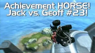 Halo: Reach - Achievement HORSE #23! (Geoff vs. Jack) | Rooster Teeth