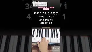 Cara Main Piano MAKING A LOVER