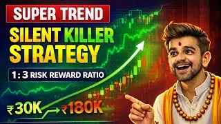 📈 Super Trend Silent Killer Strategy | latest option buying best strategy | best use of super Trend🔥