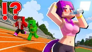 Mikey and JJ and RUMI Have SCHOOL COMPETITION ! WHO WILL WIN !?  - Maizen Minecraft