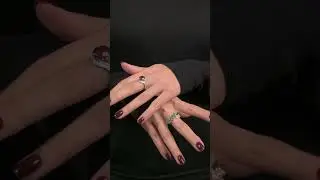 18K White Gold No Heat Sapphire and Diamond Ring