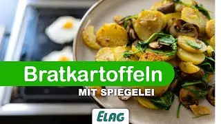 Bratkartoffeln mit Spiegelei | LeMax Grill Rezeptideen