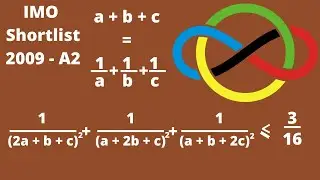 IMO Shortlist 2009 - A2: An inequality to with two major steps :)