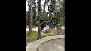 BMX - How Not To Do A Backflip