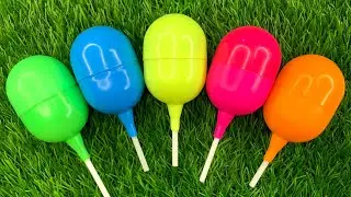ASMR MUKBANG Watermelon Desserts Cutting Rainbow. Lollipo Cutting Rainbow.Gummy Candy #satisfying