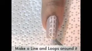 Дизайн ногтей: классический маникюр в домашних условиях / Nail art design tutorial: classic lace