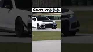 Camaro Zl1 On Track 🔊🔊 #camaro #zl1 #car #cars #motor #track #race #like #fyp #shorts #trending