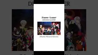Demon Slayer Pause Game  (Murder Mystery Edition) #demonslayer #otaku #pausegame
