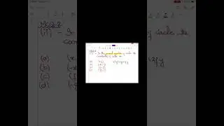 MCQ 02 | CHAP 08 | Review Ex| CONICS-I CIRCLE | CLASS 12 MATH IFBISE | KPK | AJK | NEW BOOKI
