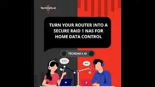 Turn Your Router Into a Secure RAID 1 NAS for Home Data Control