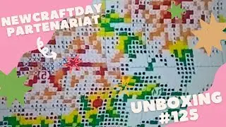 Unboxing #125 - Partenariat #newcraftday #beadembroidery #beadstitch #crossstitch #embroidery