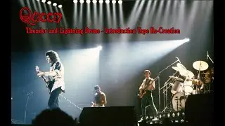 Queen - Thunder & Lightning Drone (Live Introduction Tape - Re-Creation)