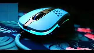 Игровая мышь Xtrfy M4 RGB (Miami Blue)