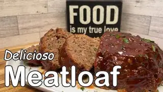 MEATLOAF con salsa caramelizada que cambiar&aacute; tu cena (easy & delicious Meatloaf recipe)