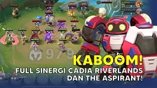 Kaboom! Full Sinergi Cadia Riverlands dan The Aspirant! - Magic Chess Indonesia