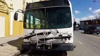 New Flyer C40LFR bus walk around
