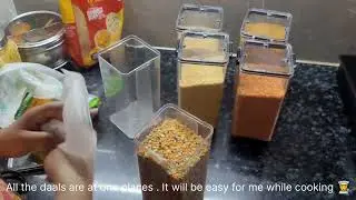 Small space pantry organisation ideas for small kitchen. #pantry #kitchenorganization #dailyvlog 