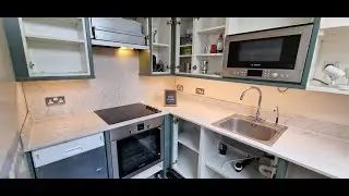 Tarragona CQP207 from Classic Quartz Stone installed in kitchen By @londonkitchenworktops