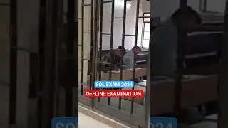 Sol Offline Examination 2024 - Exam hall centre #sol #dusol #dusolexam #exam #solexam2024