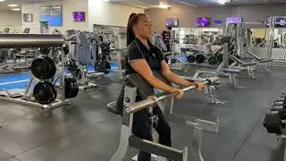 Preacher Curl - Machine Demo