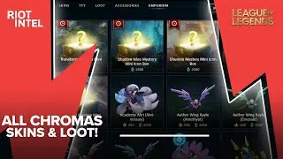 Blue Essence Emporium 2023 Full Lineup | All Skins, Chromas And Loot!
