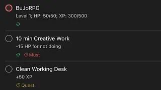 How I Gamified My Life using Todoist & BuJoRPG