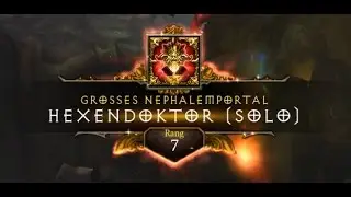 Diablo 3 S8 Pet WD Solo Gr 89 Rank 7
