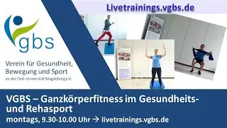 VGBS-Ganzk&ouml;rperfitness 13 (31.5.21) - MaxxF Effektives Krafttraining ohne Ger&auml;te - Teil 2