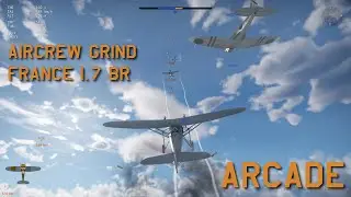 War Thunder Arcade: France 1.7 BR, Dewoitine D.501, Farman F.222.2, Dewoitine D.371 H.S.9