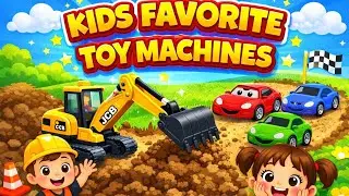 Cute Baby Cartoon | Toy Play Time🚗 Baby Toys Adventure | Kids Cartoon Vide