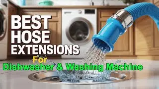 ✅8 Best Washing Machine/Dishwasher Drain Hose Extension Kit
