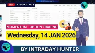 Live Bank Nifty Option Trading 📈 | Intraday Trading by Intraday Hunter