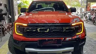 DRL (Day time Running light ) color Yellow Ford Ranger