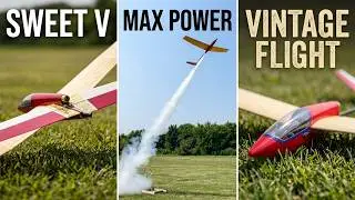 Flying Estes Sweet V model rocket booster glider. Will it go or blow by Roy Dawson video