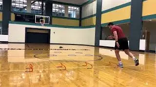 Outside Hurdle Hop w/ Stick