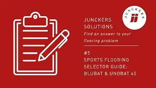 Junckers Solutions No  5: Selecting a Sports Floor   BluBat and UnoBat 45