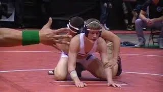 Luke Sorboro vs Josiah Harrell 2013 OAC Junior High State (5th place) 138lbs