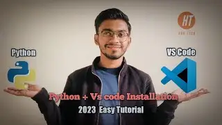 Python And VS Code Installation (2023) Easy Tutorial