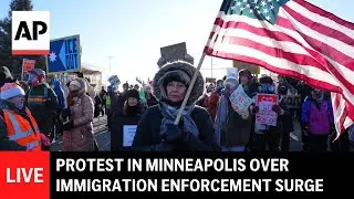 LIVE: Protest held at Whipple building over immigration enforcement surge