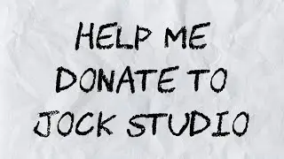 Help Me Donate To Jock Studio