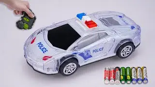 Unboxing RC Dickie Police Car, RC Capable Robot, RC Hyper Leopard King Stunt Car 2.4Ghz