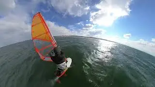 Windfoiling on The Long Island Sound