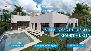 Modern Villas in Gated Resort &ndash; Murcia #santarosalia