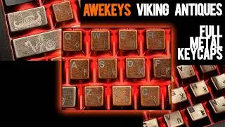 Awekeys Viking Antiques Full Metal Keycaps Review