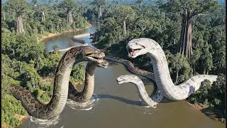 Prehistoric Humans vs Titanoboa: The Deadliest Battle in Ancient History (Episode 17)!